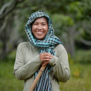 Cashew nut farmer